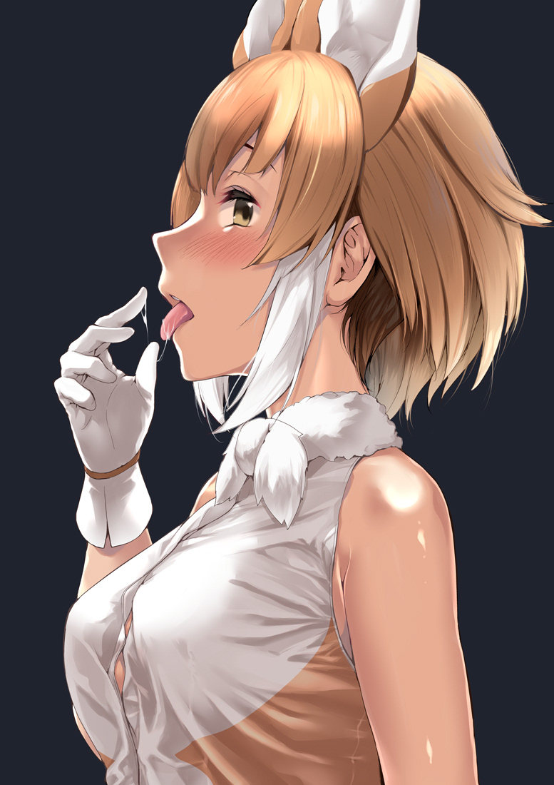 dhole (kemono friends and 1 more) drawn by amasora_taichi