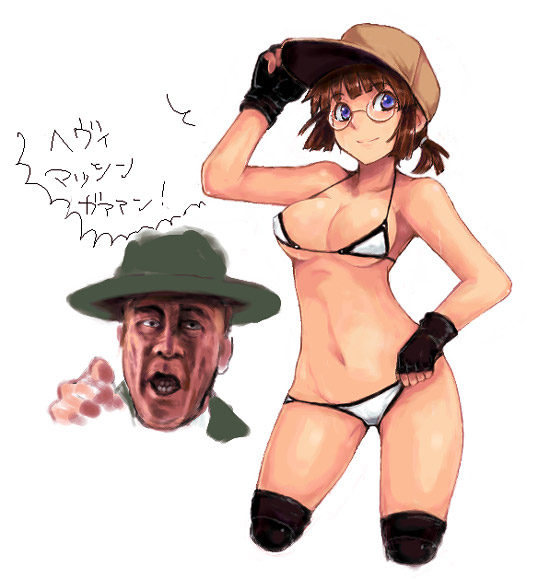 fio germi and sgt hartman (metal slug and 1 more) drawn by kara_(color)