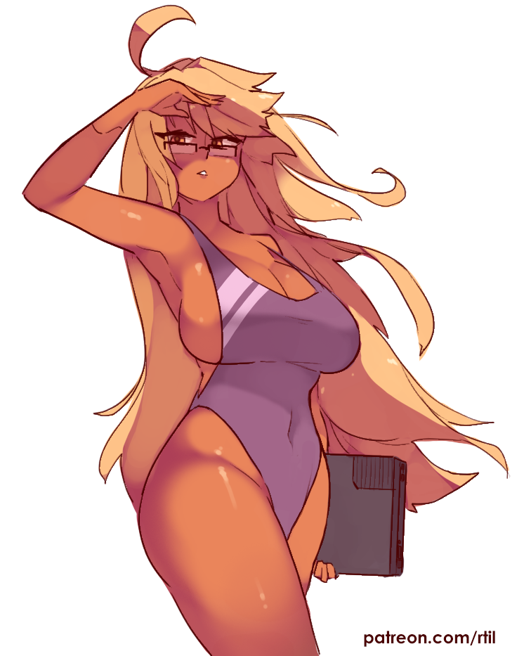 alma armas (va-11 hall-a) drawn by rtil