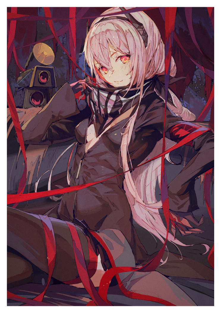 m4 sopmod ii, dinergate, and banana (girls' frontline) drawn by hxxg