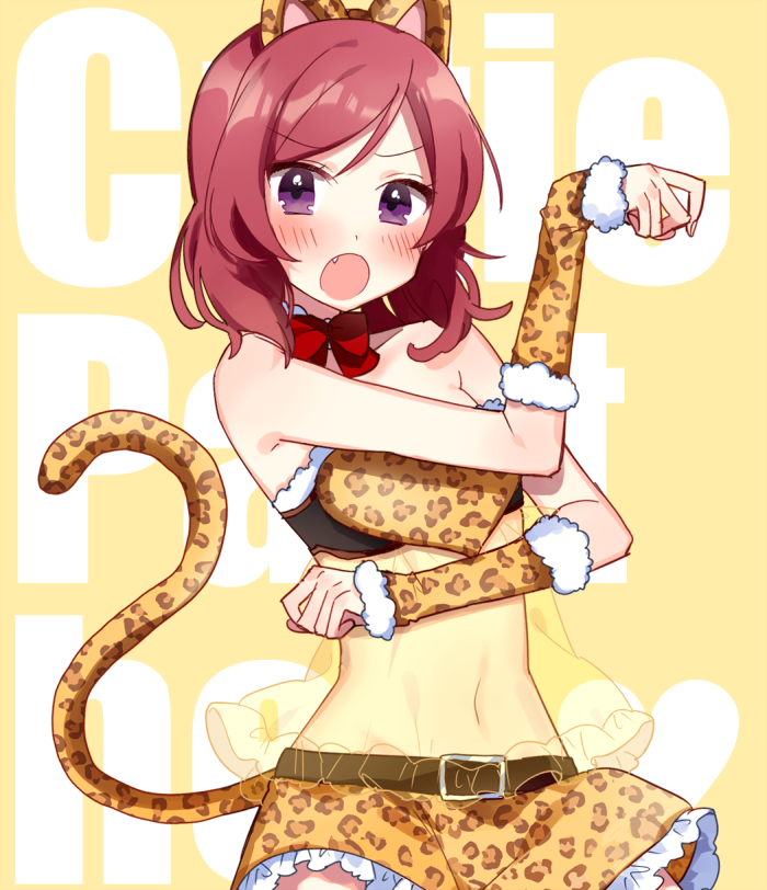 nishikino maki (love live! and 1 more) drawn by manio