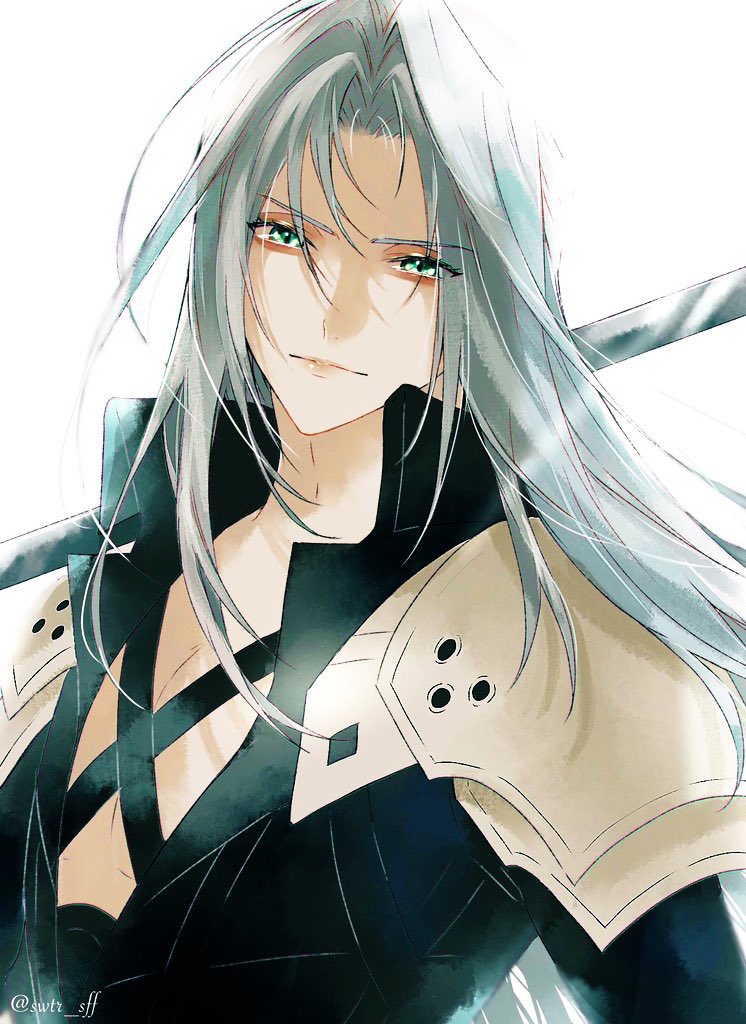 sephiroth (final fantasy and 1 more) drawn by 3wa_tari