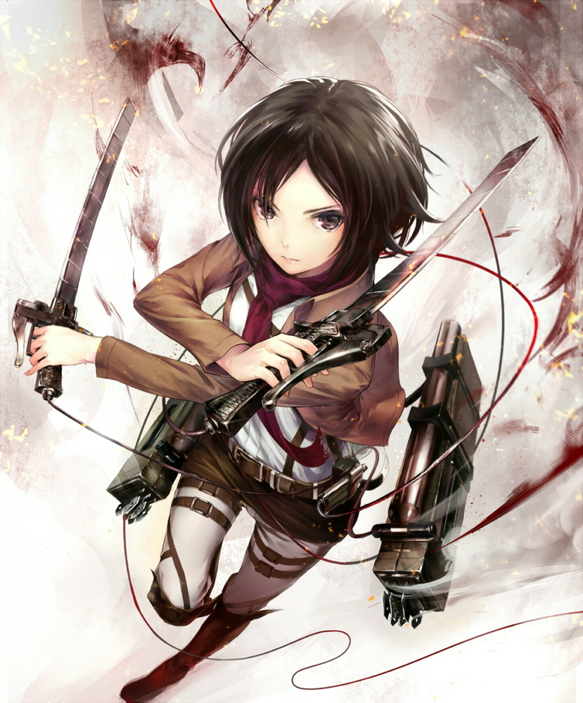 Mikasa Ackerman - Shingeki No Kyojin by ShashinKaihi on 