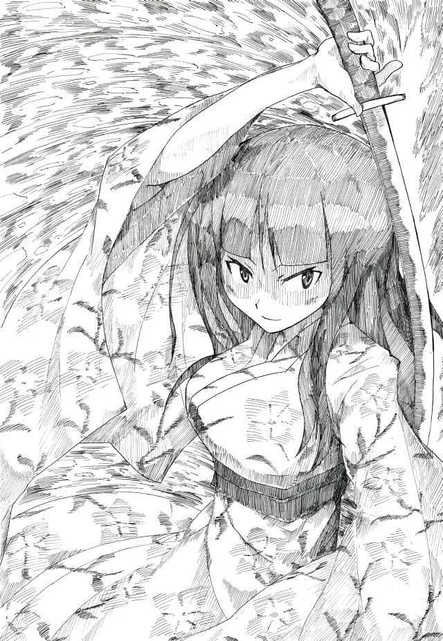 itoshiki rin (sayonara zetsubou sensei) drawn by ichiba_youichi