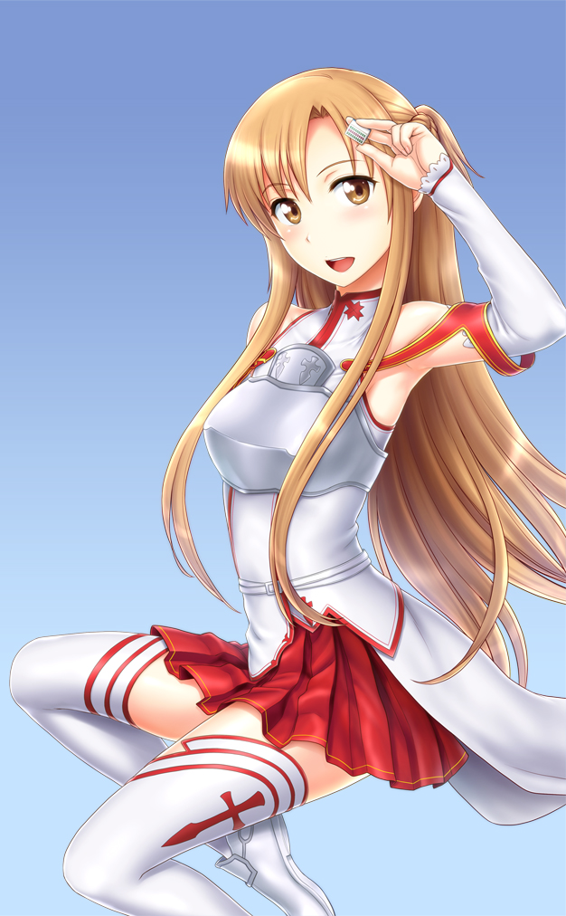 asuna (sword art online) drawn by st.germain-sal