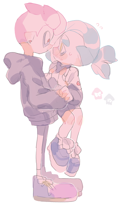 inkling player character, inkling girl, and inkling boy (splatoon and 1 more) drawn by ..._(331608)