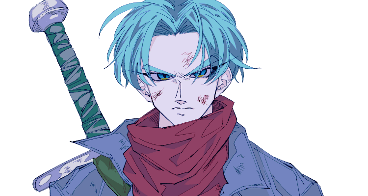trunks (dragon ball and 1 more) drawn by onaka_yowai