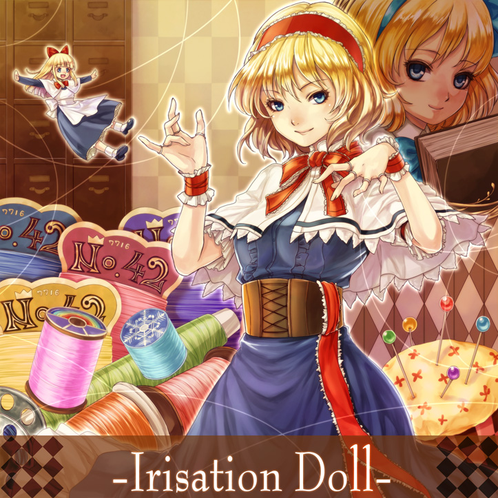 alice margatroid and shanghai doll (touhou) drawn by natsume_k