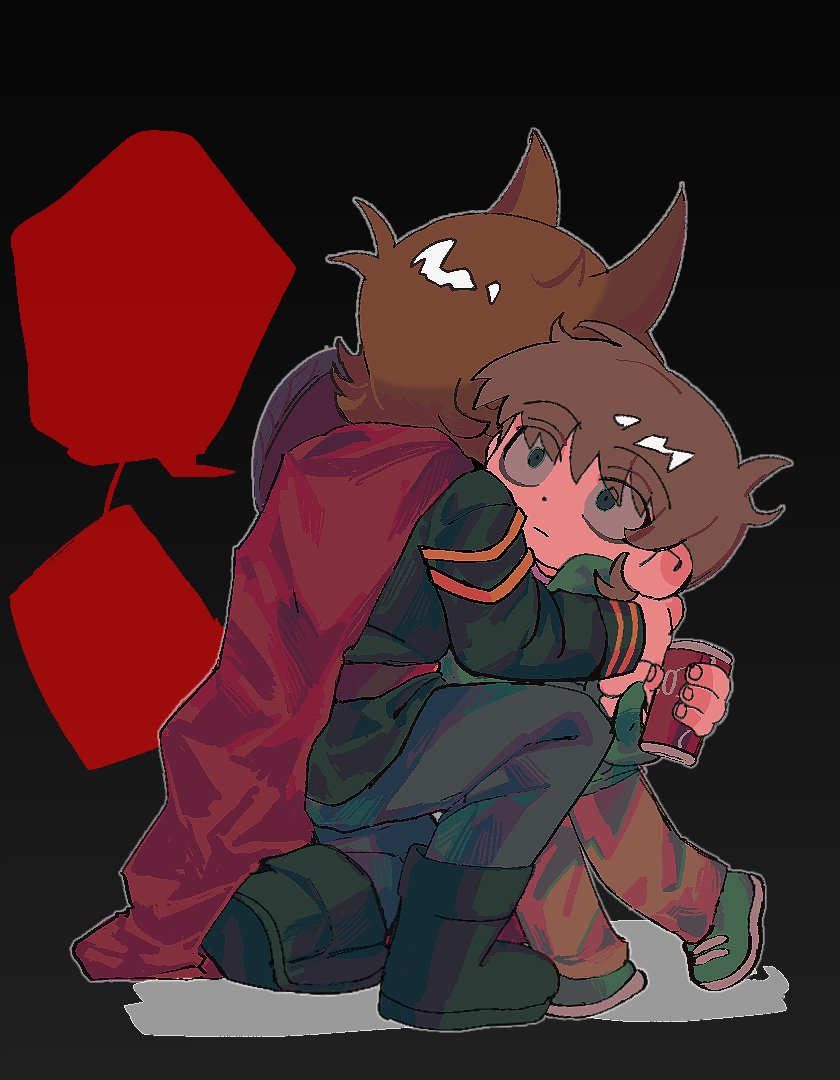 tord, edd, and future tord (eddsworld) drawn by whalebone_(muffinsuki)