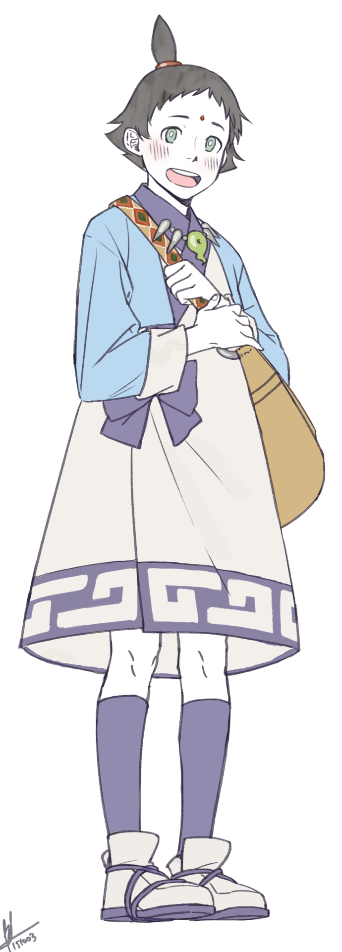 ahlbi ur'gaid (ace attorney and 1 more) drawn by miz_(bannako)