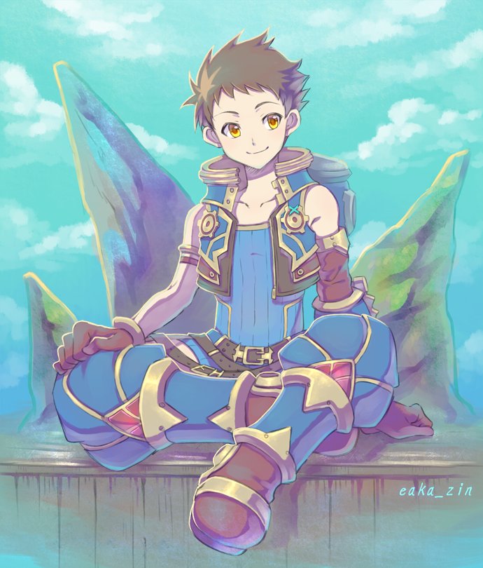rex (xenoblade chronicles and 1 more) drawn by zin_(mame_denkyu)