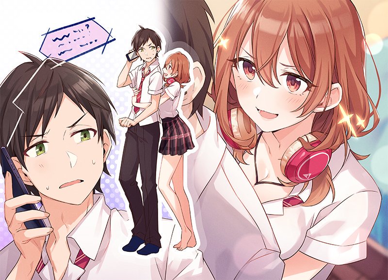 kohinata iroha and ooboshi akiteru (tomodachi no imouto ga ore ni dake uzai) drawn by tomari_(veryberry00)