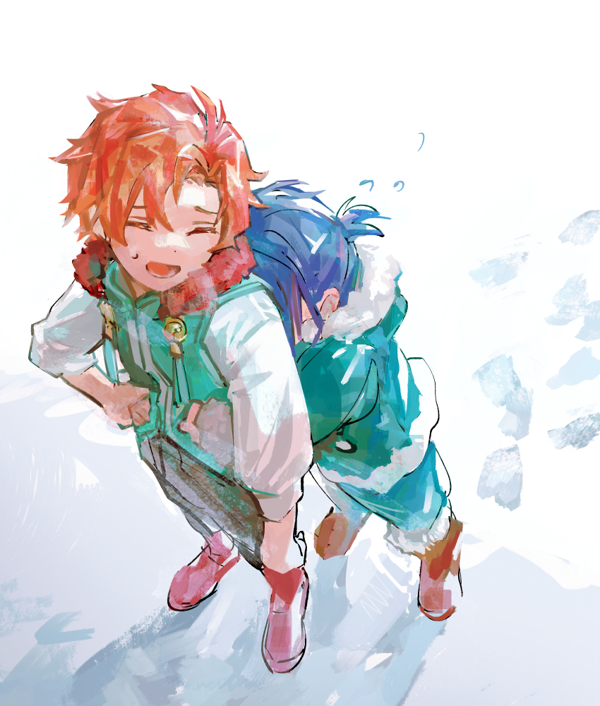 sylvain jose gautier and felix hugo fraldarius (fire emblem and 1 more) drawn by logi_bunbukucha
