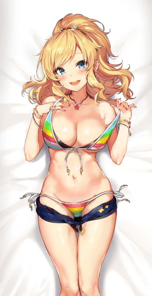 ohtsuki yui (idolmaster and 1 more) drawn by yuran