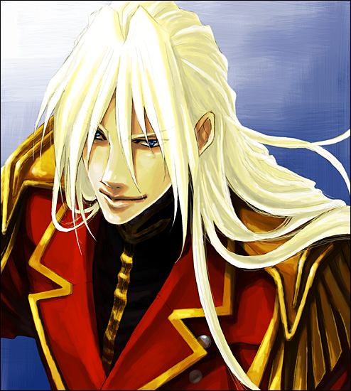zechs merquise and milliardo peacecraft (gundam and 1 more) drawn by kumo_nokai