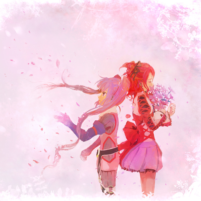 sophie and cheria barnes (tales of and 1 more) drawn by saintpaulia