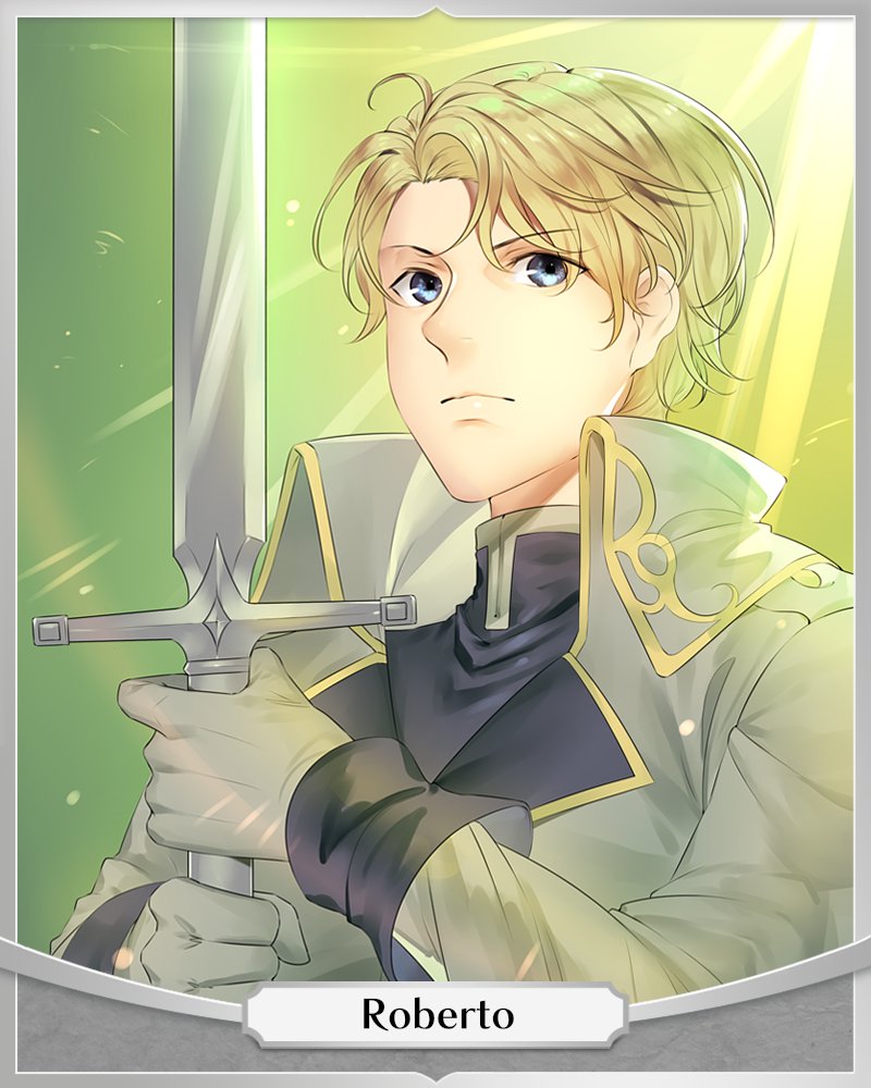 roberto (fire emblem and 2 more) drawn by nashoki