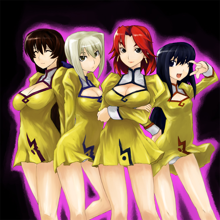 golden delmo, rie petoriyacowa, tonia, bianca, and sania (aika and 1 more) drawn by skj