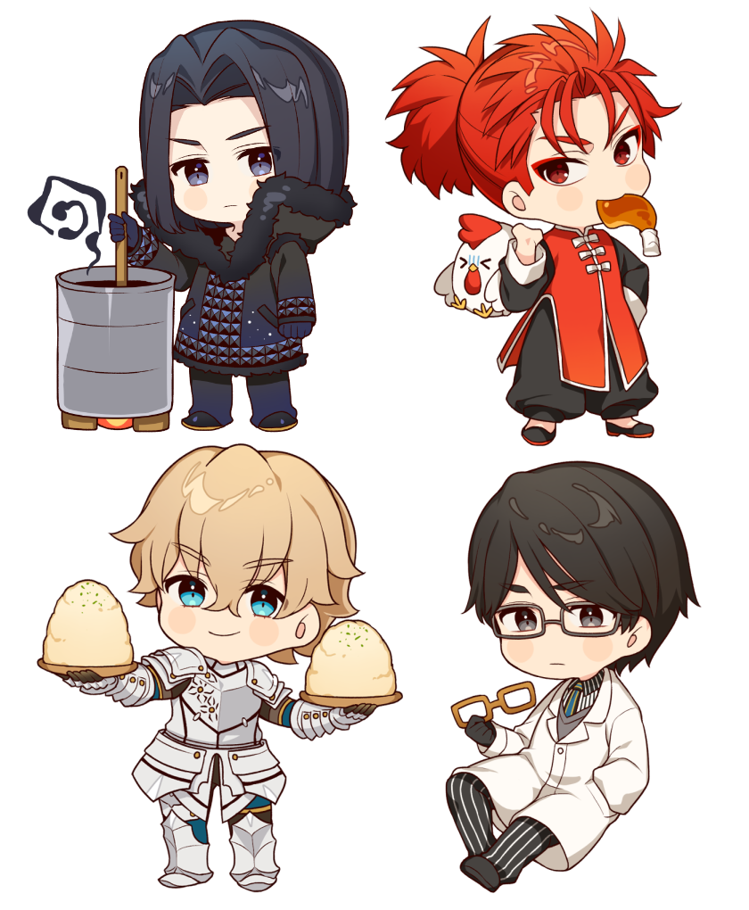 gawain, li shuwen, julius belkisk harway, and twice h pieceman (fate and 2 more) drawn by karokuchitose
