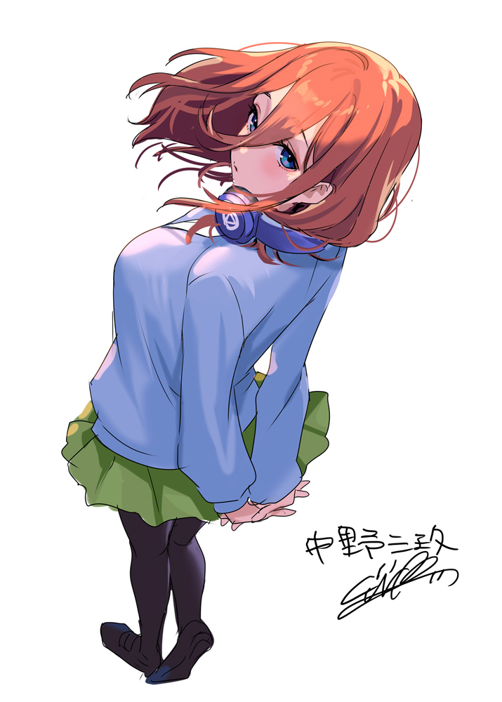 nakano miku (go-toubun no hanayome) drawn by masami_chie