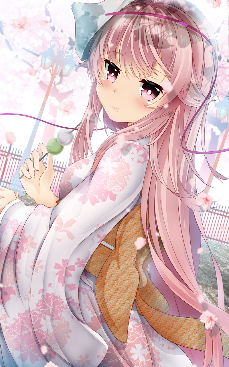 hata no kokoro (touhou) drawn by unlock-creed
