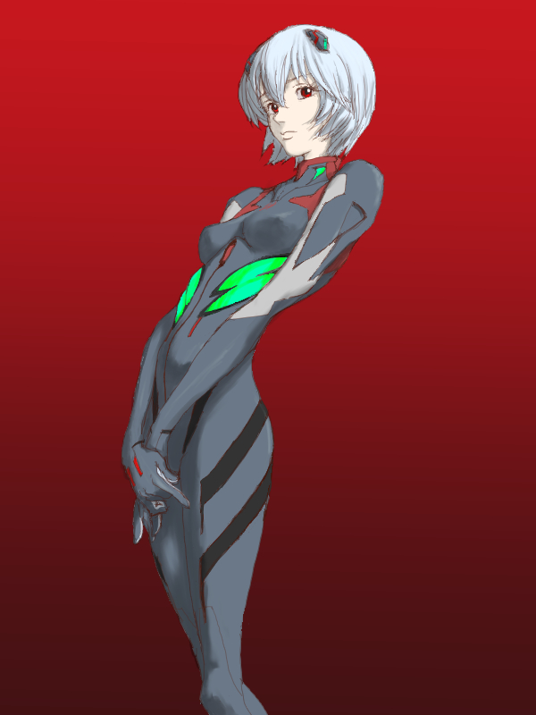 ayanami rei (neon genesis evangelion and 2 more) drawn by teikoku_jokyoku