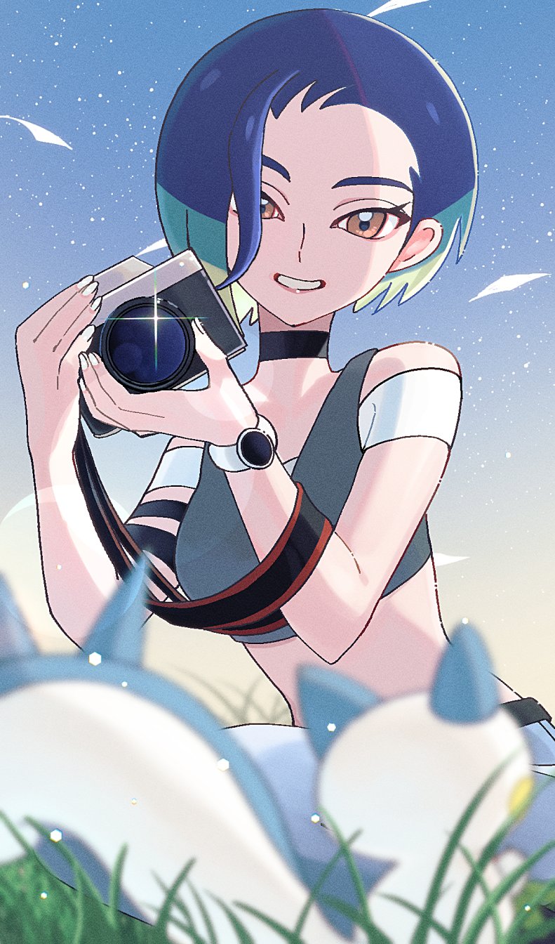 pachirisu and perrin (pokemon and 1 more) drawn by lvetica