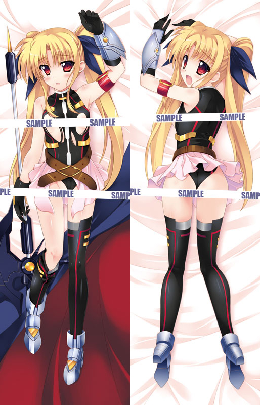 fate testarossa and bardiche (lyrical nanoha and 3 more) drawn by kouzuki_hajime
