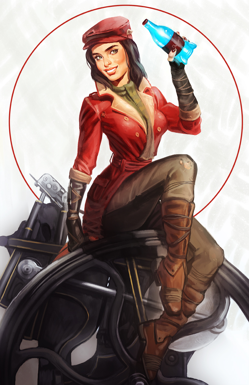 piper wright (fallout and 1 more) drawn by crystal_graziano