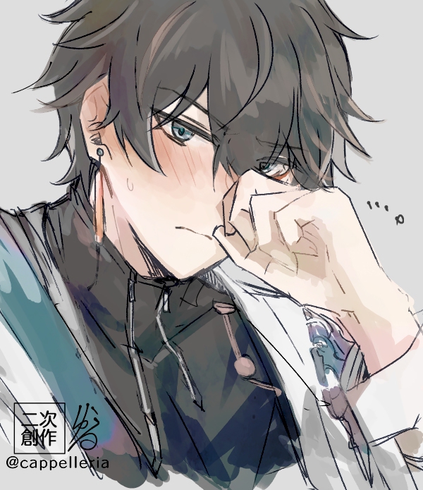 dan heng (honkai and 1 more) drawn by yuu_(yakit)