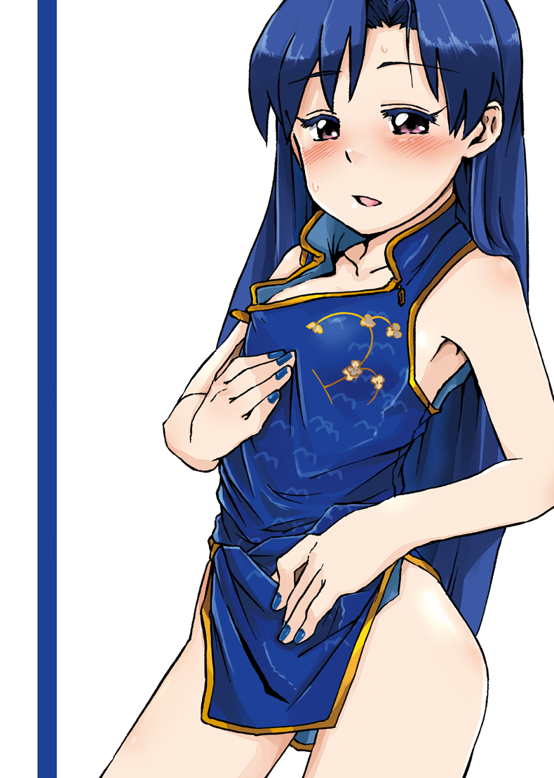 kisaragi chihaya (idolmaster and 1 more) drawn by sterndorf