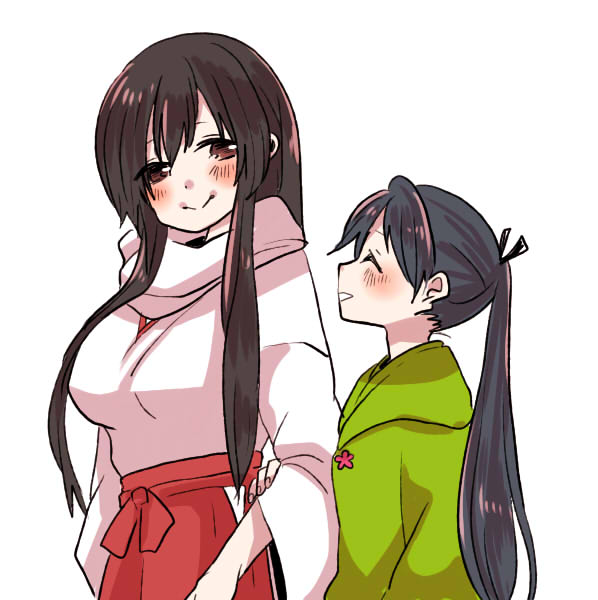 akagi and houshou (kantai collection) drawn by yoichi_(umagoya)