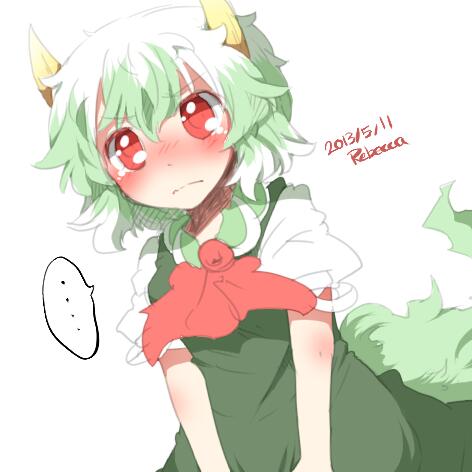 kamishirasawa keine and ex-keine (touhou) drawn by rebecca_(keinelove)