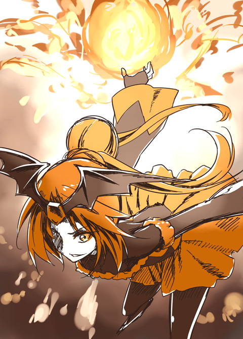 bad end sunny (precure and 1 more) drawn by errant