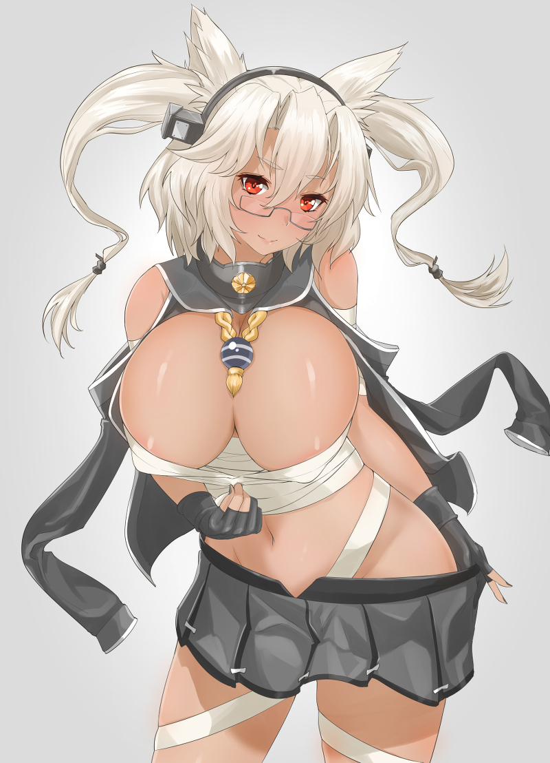 musashi and musashi kai (kantai collection) drawn by yaman