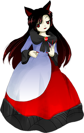 imaizumi kagerou (touhou and 1 more) drawn by zun_(artist)
