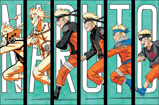 uzumaki naruto (naruto and 1 more) drawn by kishimoto_masashi