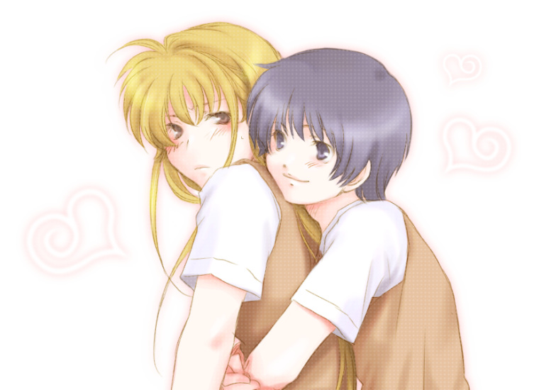 amatsuka megumi and hanakain miki (tenshi na konamaiki) drawn by momo_e_ko