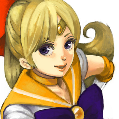 aino minako and sailor venus (bishoujo senshi sailor moon) drawn by noja