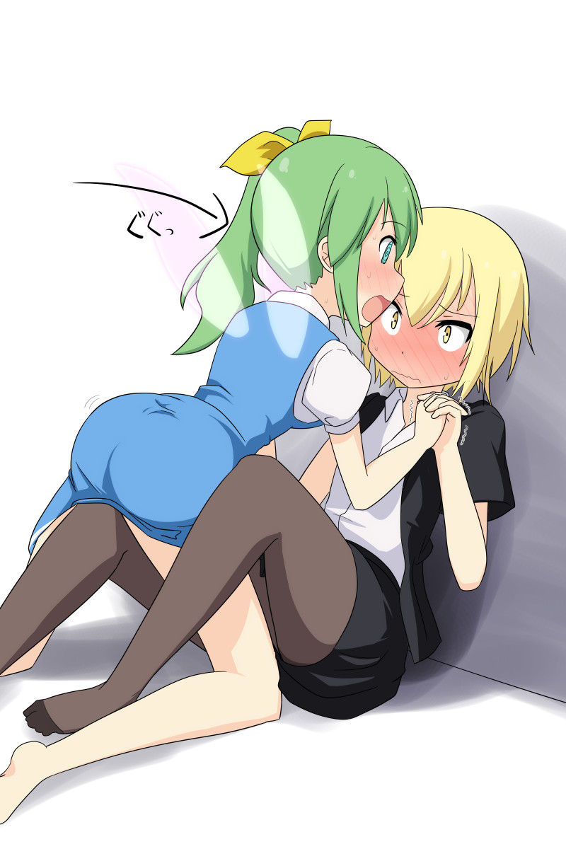 daiyousei and lunasa prismriver (touhou) drawn by cato_(monocatienus)