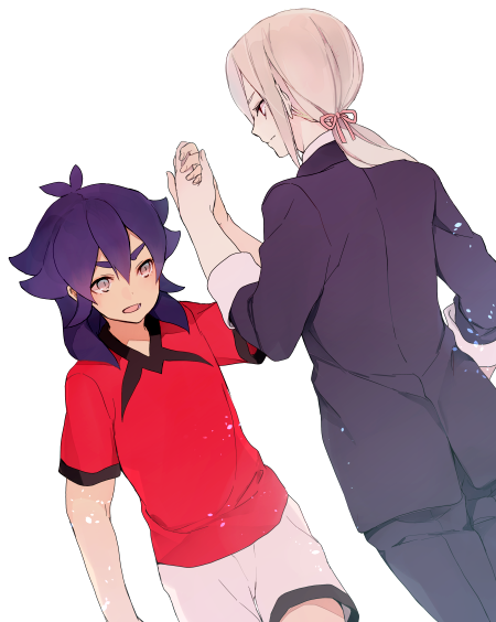 afuro terumi and kishibe taiga (inazuma eleven and 1 more) drawn by tokio_neo