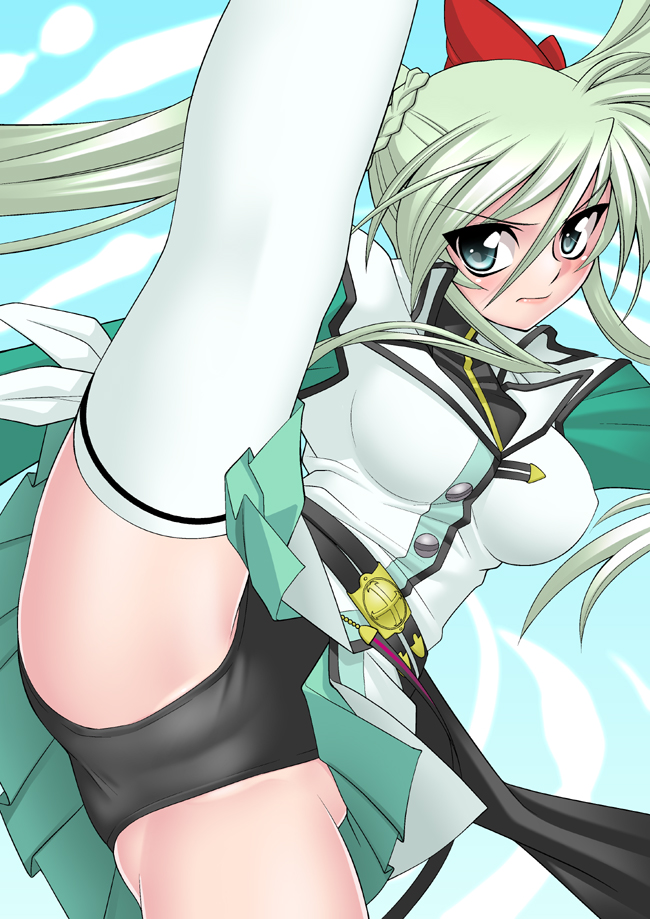einhard stratos (lyrical nanoha and 1 more) drawn by sakura_ryuuken