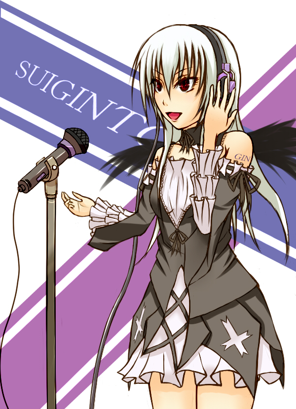 megurine luka and suigintou (vocaloid and 1 more) drawn by asuto3