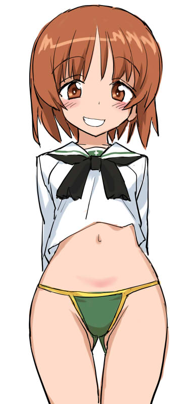 nishizumi miho (girls und panzer) drawn by rabbit_inoue