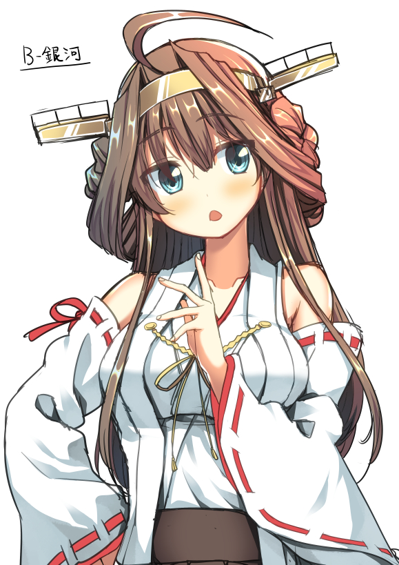 kongou and kongou kai ni (kantai collection) drawn by b-ginga