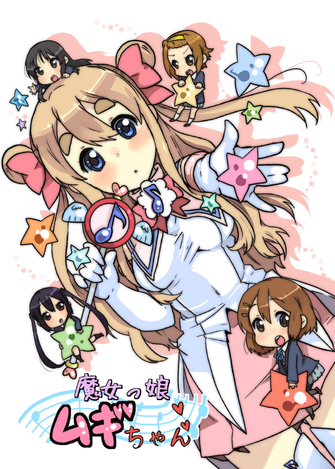 akiyama mio, nakano azusa, hirasawa yui, tainaka ritsu, and kotobuki tsumugi (k-on!) drawn by sunameri_oishii