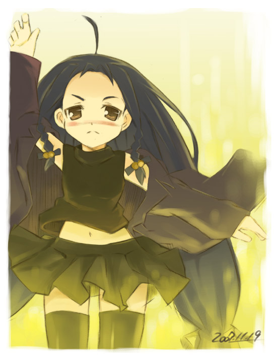 ayase yue (mahou sensei negima!) drawn by noripachi