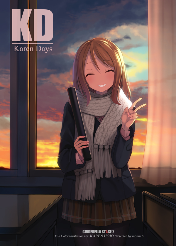 hojo karen (idolmaster and 1 more) drawn by yuki_usagi_(mofurafu)