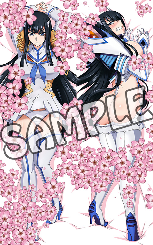 kiryuuin satsuki and junketsu (kill la kill) drawn by aoi_manabu