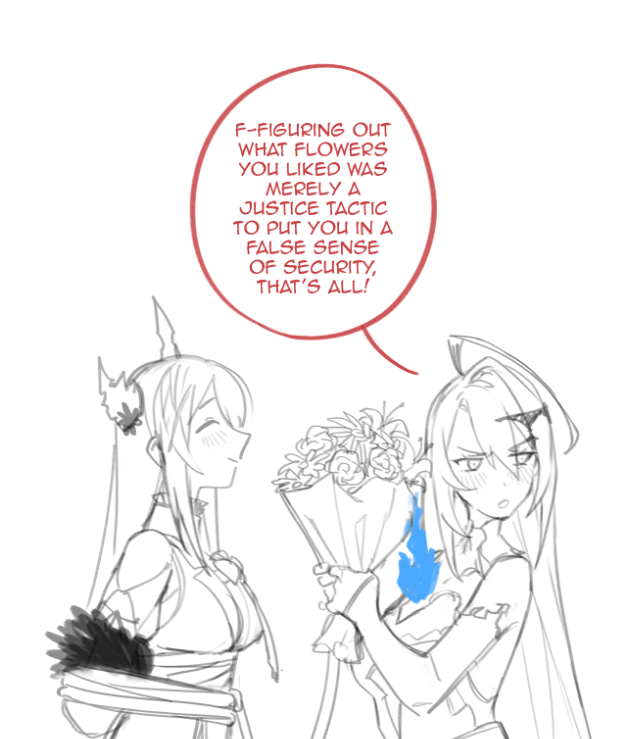 nerissa ravencroft and elizabeth rose bloodflame (hololive and 1 more) drawn by dasdokter